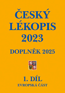 Český lékopis 2023 - Doplněk 2025