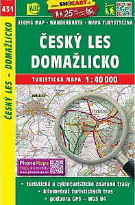 SC 431 Český les, Domažlicko 1:40 000