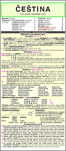 ČEŠTINA souhrn gramatiky