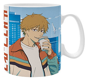 Chainsaw Man Hrnek Denji & Pochita 460 ml