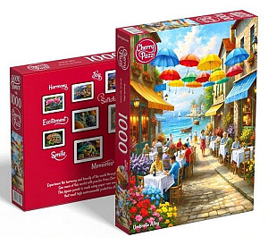 Cherry Pazzi Puzzle - Umbrella Alley 1000 dílků