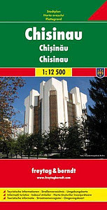 Chisinau/Kišiněv 1:12,5T/plán města