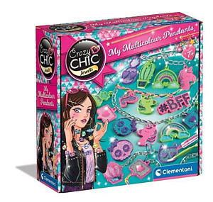 Clementoni CRAZY CHIC Pestrobarevné přívěsky