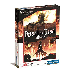 Clementoni Puzzle Anime Collection: Attack on Titan - Titans 1000 dílků