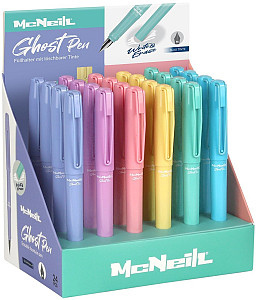 Colorino gumovatelné bombičkové pero McNeil Pastel - mix barev