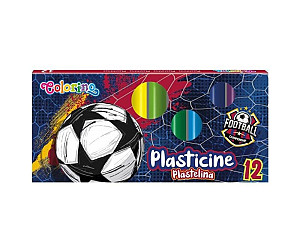 Colorino Modelovací hmota - Fotbal (12 barev)