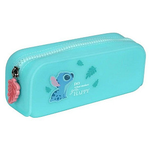 Colorino silikonový penál Stitch Pastel - zelený