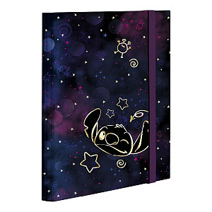 Colorino školní box na sešity s gumičkou A4 - Stitch Gold