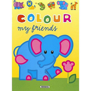Colour my friends - Elephant