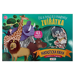 Čti a hraj si s magnety Zvířátka