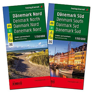 Dänemark/Dánsko 1:150T/set 2 mapy