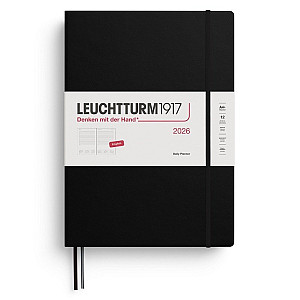 Daily Planner 2026 Master (A4+) Black