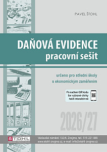 Daňová evidence - pracovní sešit 2026/27