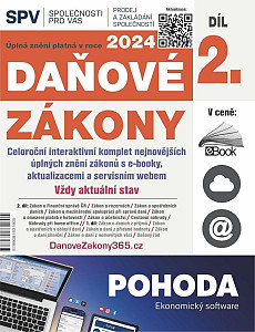 Daňové zákony 2024 (Díl 2.)