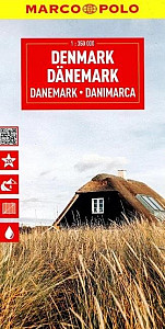 Dánsko 1:350 000 / cestovní mapa MARCO POLO (ZoomSystem)