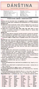 DÁNŠTINA souhrn gramatiky