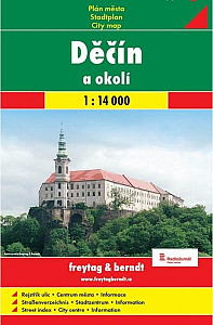 Děčín a okolí 1:15 000 - Plán města