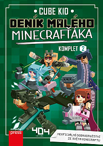 Deník malého Minecrafťáka komplet 2