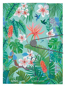 Desky s gumou A4 Ladylike - Jungle