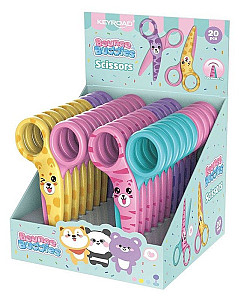 Dětské nůžky KEYROAD Zvířátka, 10,5cm (mix)