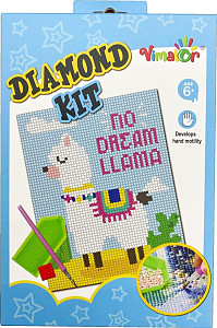 Diamantové malování - Lama