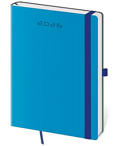 Diář 2026 denní A5 Flexies - modrá