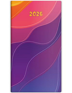 Diář 2026 kapesní - Napoli čtrnáctidenní - design 6
