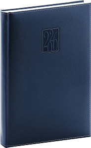 Diář 2026: Panama - tmavěmodrý, denní, 15 x 21 cm