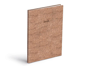 Diář 2026 T805 PU soft cork