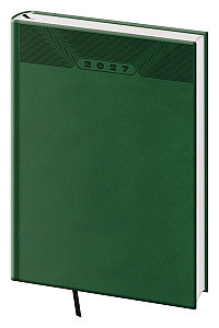Diář 2027 týdenní A5 Print Classic - zelená