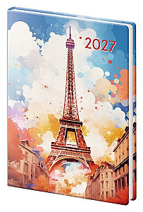 Diář 2027 týdenní kapesní A7 Vario - Lyra Paris