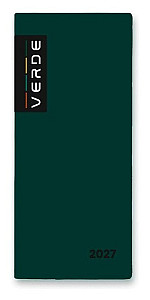 Diář PVC týdenní 2027 VERDE zelená