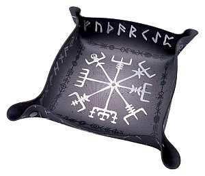 Dice tray - 22 x 22 cm - Viking Saga svítící ve tmě