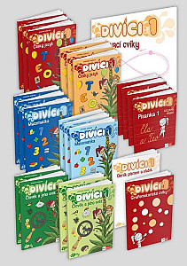 Divíci 1 - základní učitelský balíček - Český jazyk + Matematika + Člověk a jeho svět