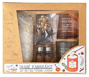 DIY sada na výrobu svíček - pro kamarádku