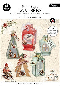 DIY Vánoční lucerny Studio Light, A4, 12 l. - dárkové