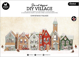 DIY Vánoční vesnička Studio Light, A4, 12. l. - klasická