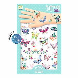 DJECO Tetování - Třpytiví motýlci