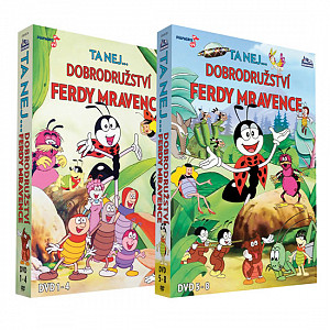 Dobrodružství Ferdy mravence - 8 DVD - Ta nej...
