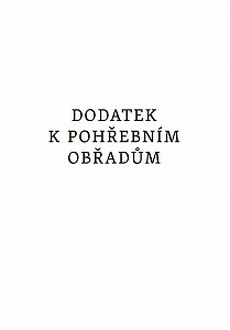 Dodatek k pohřebním obřadům
