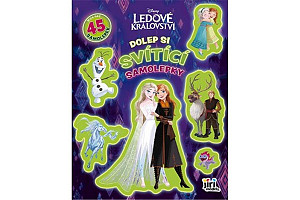 Dolep si svítící samolepky Ledové království