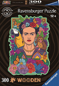 Dřevěné puzzle Frida Kahlo 300 dílků
