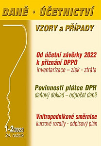 DÚVaP 1-2/2023 Účetní závěrka, DPH komplexně, Účetní směrnice