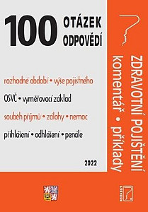 E-kniha 100 OaO - Zdravotní pojištění s komentářem a příklady