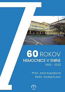 E-kniha 60 rokov nemocnice v Snine, 1963 – 2023