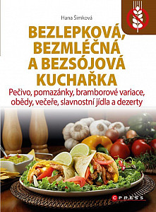 E-kniha Bezlepková, bezmléčná a bezsojová kuchařka