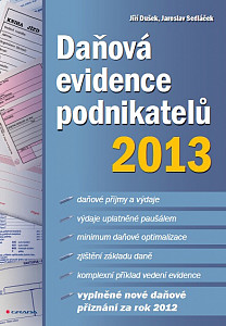 E-kniha Daňová evidence podnikatelů 2013