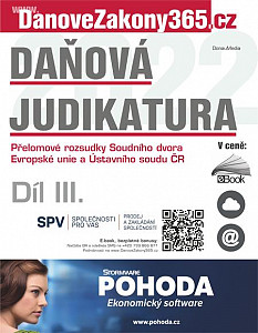 E-kniha Daňová judikatura (III.)