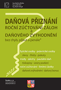 E-kniha Daňová přiznání FO a PO za rok 2023