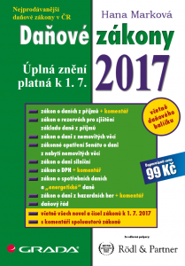 E-kniha Daňové zákony 2017
